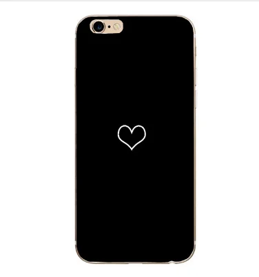 Phone Case For Capinha iphone X 10 6S 6 7 8 Plus Silicone Marble Love Heart Luxury Girl Back Cover se 5s 5 6s Bags | Мобильные