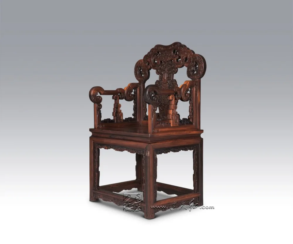 Стул для офиса гостиной однотонные деревянные украшения с резьбой мебели