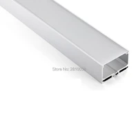10 x 1m setslot linear light aluminium profile for led strips and deep u channel for wall ceiling or pendant lamps