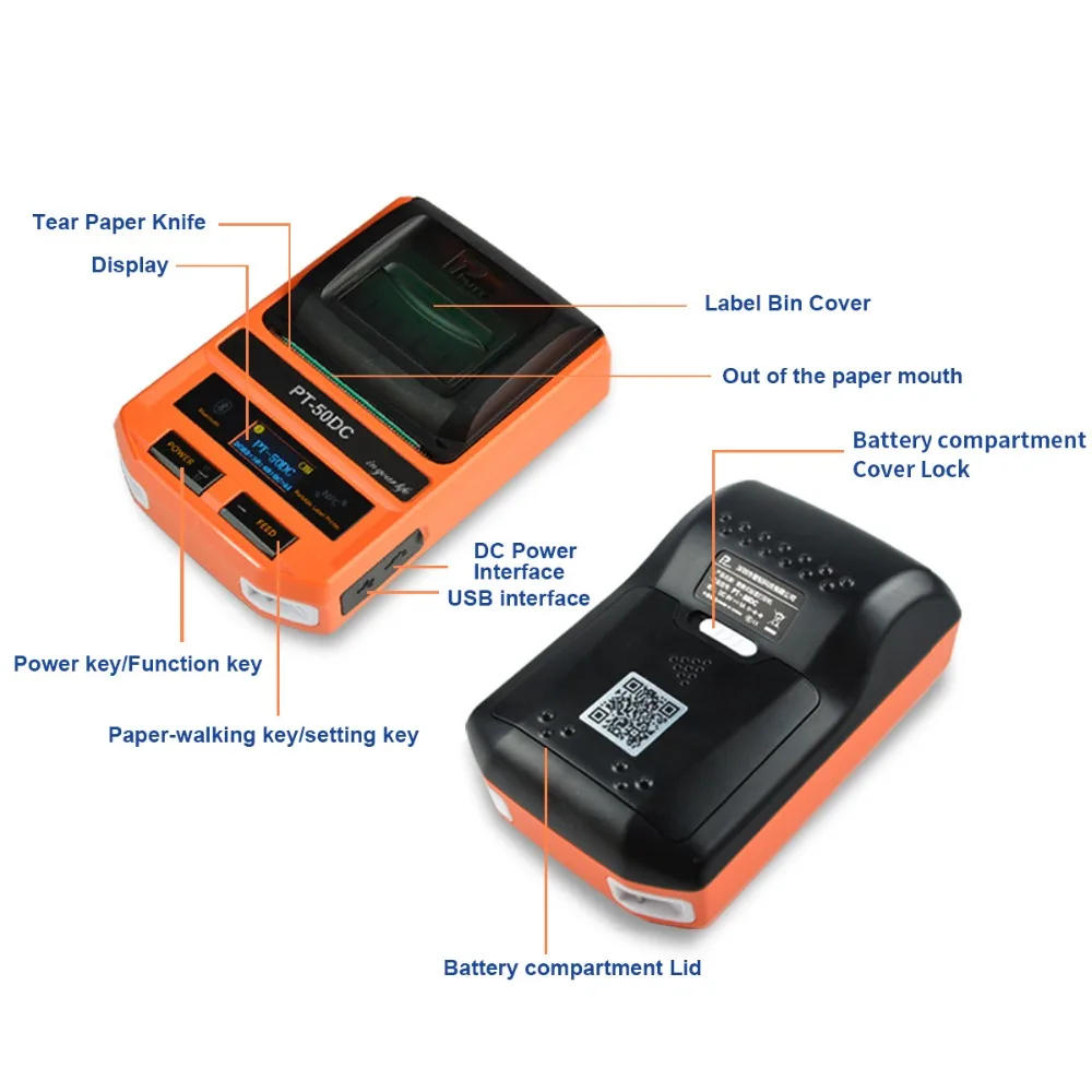 Автоматическая машина с интерфейсом Bluetooth для печати этикеток автоматическая