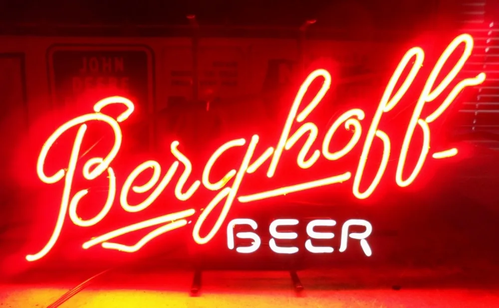 

Berghoff Bee Glass Neon Light Sign Beer Bar