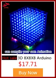 Новейший красочный RGB елки светодиодные электронные diy Набор