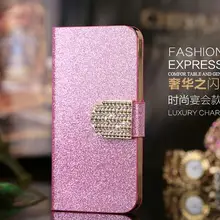 Fashion Glitter Diamond PU Leather Flip Case For ZTE blade A3 2020 Wallet Women Cover For Carcasas Z