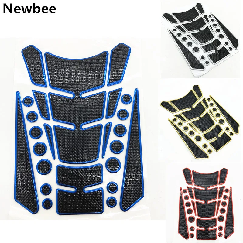 Универсальная мотоциклетная прокладка для топливного бака защитная наклейка 3D