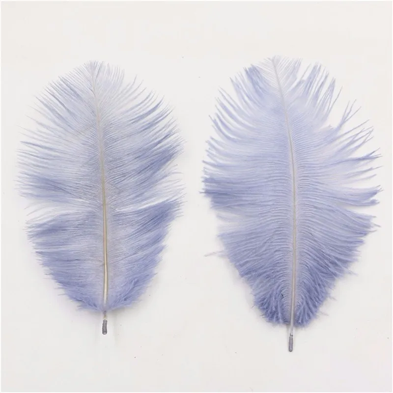

Wholesale Silver Ostrich Feathers 50pcs/lot Party Decorations Craft Supply DIY Carnival Feathers Costume 20-25cm 8"-10 Inches