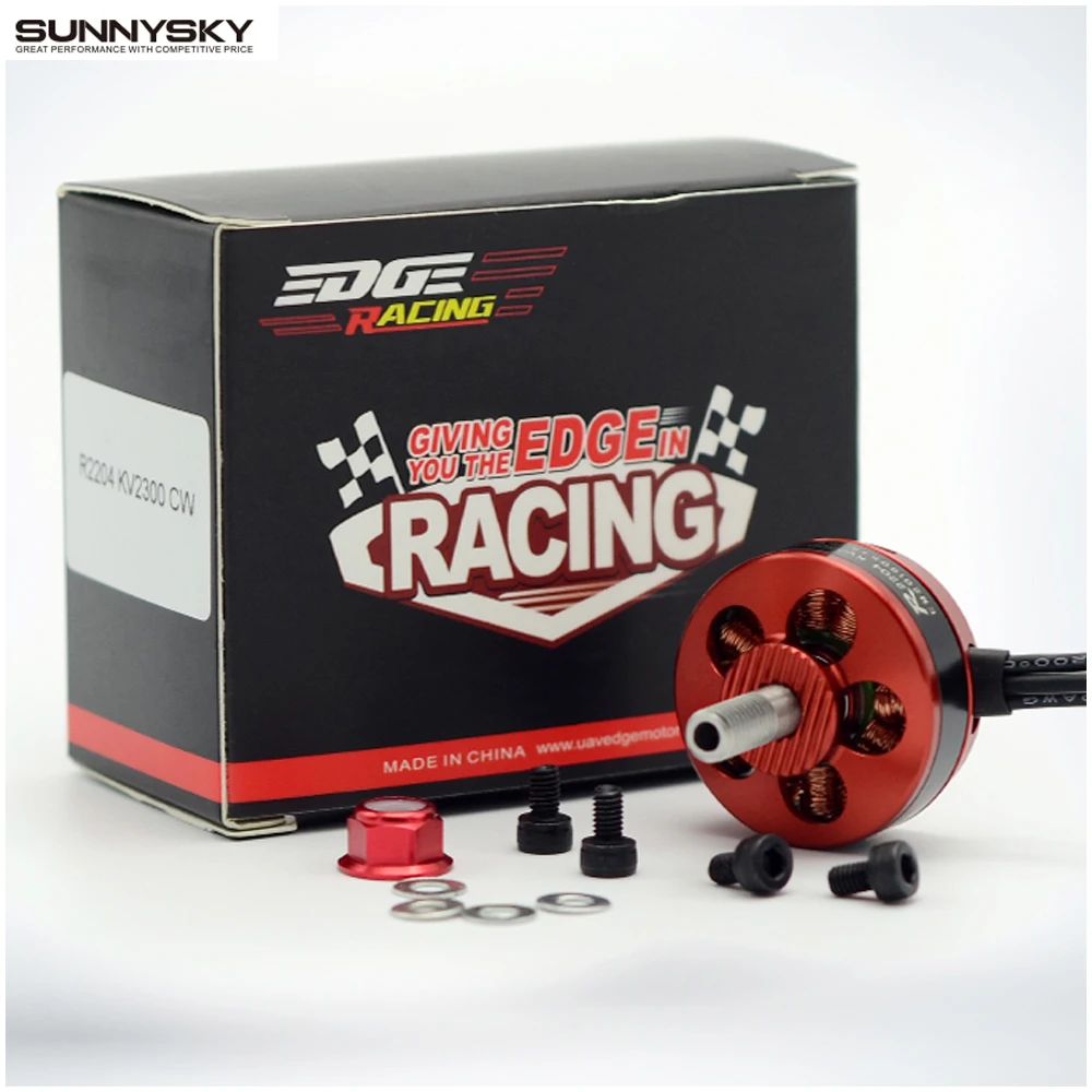 4 компл./лот SunnySky Edge серии R2204 2300KV CCW/CCW бесщеточный двигатель для FPV Racing RC Quadcopter