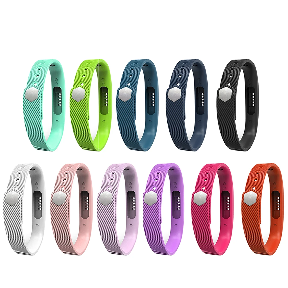 Замена силиконового ремешка для часов Ремешок дышащий Fitbit Flex 2 Flex2 активность