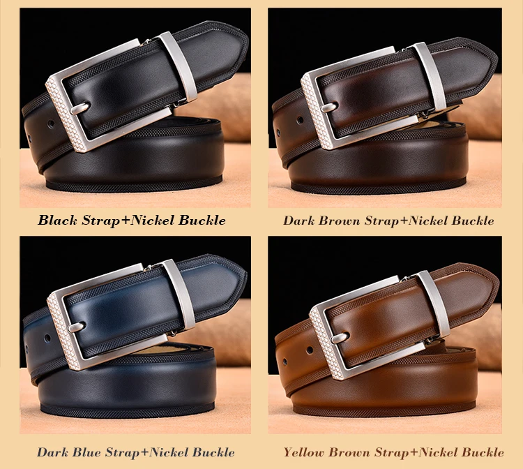 Classic Leather Belt Men High Quality Luxury Cowhide Waist Belt For Men belt Leather Genuine riemen voor mannen Dropshipping