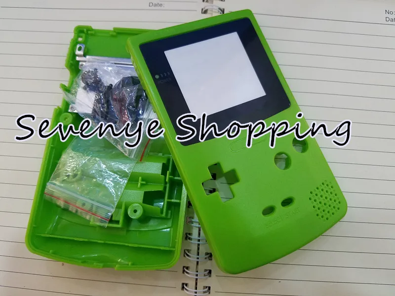 Фирменная Новинка корпус чехол для Gameboy цвет GBC корпус хорошее качество - Цвет: Green
