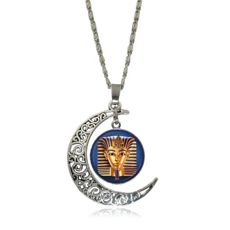 Ей глянцевое модное женское ожерелье с подвеской в виде полумесяца | Украшения и