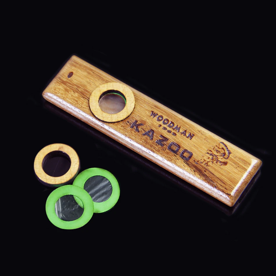 Деревянные сандалии WOODMAN Kazoo Гавайские гитары аккомпанемент рот флейта с