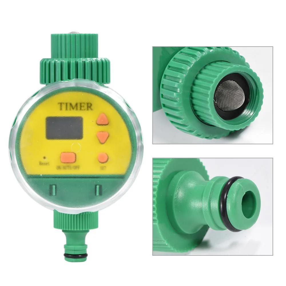 Интеллектуальный автоматический электронный ЖК цифровой таймер для полива сада
