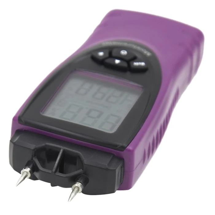 Мини профессиональный портативный цифровой влагомер для дерева, бетона, строительных материалов, стяжки и стен с ЖК-дисплеем.