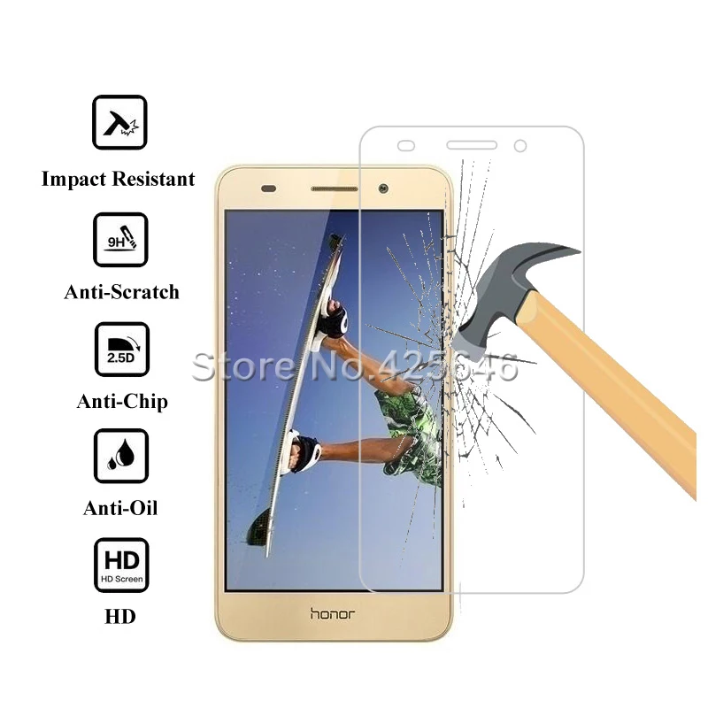 2 шт для huawei Honor 5A стекло 2.5D защитное Премиум Закаленное стекло для huawei Honor 5A 5,5 дюймов Защитная пленка для экрана