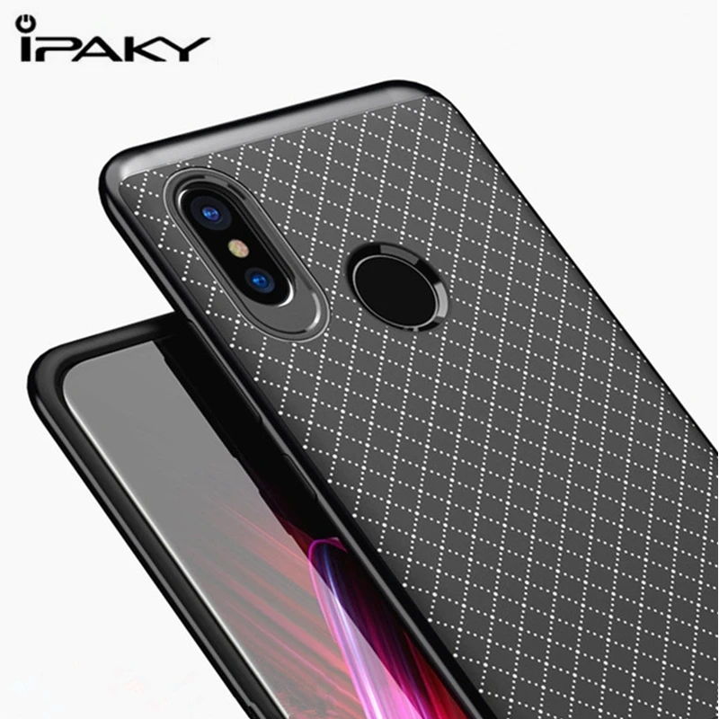 Роскошный Чехол IPAKY для Xiaomi mi6X силиконовый чехол ТПУ с ПК Рамка mi a2 mia2 6x Mi A2