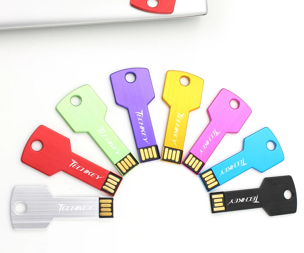 USB флеш-накопитель 32 Гб 64 Гб металлический брелок 16 ГБ 8 ГБ водонепроницаемый флеш-накопитель USB 2,0 USB флеш-накопитель карта памяти USB флеш-накопитель на заказ металл