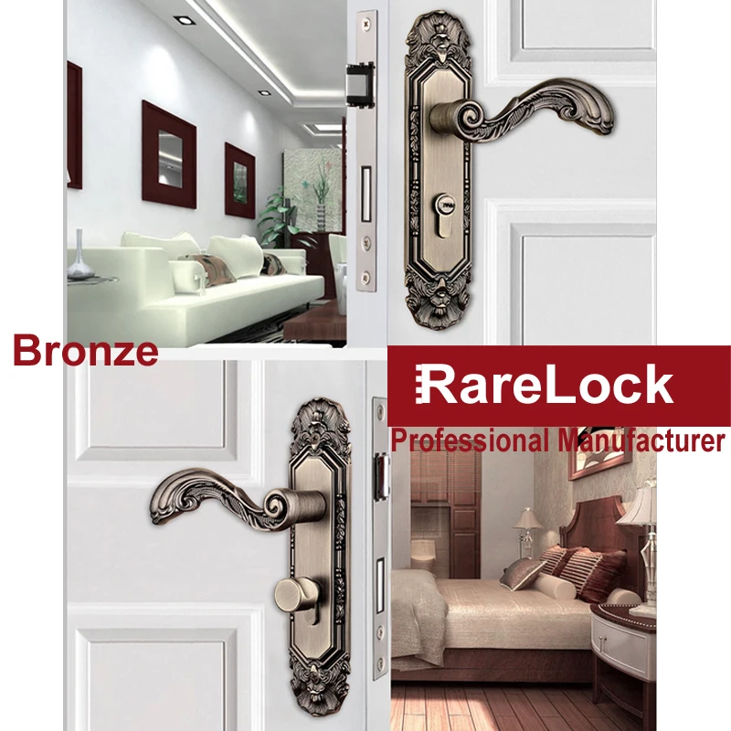 Мебельная ручка из цинкового сплава красивые замки для ванной и спальни