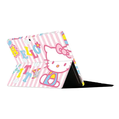 GOOYIYO-наклейка для планшета Surface Go нетбук hello kitty виниловая наклейка Surface Pro 3 4 5 6 поверхность кожи RT 1 2 стикер - Цвет: TN-0001