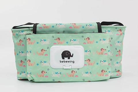 dog Сумка для детской коляски, сумка для подгузников, сумка для подгузников, подвесная корзина для хранения, органайзер, bolsa maternidade para bebe, аксессуары для коляски - Цвет: dog