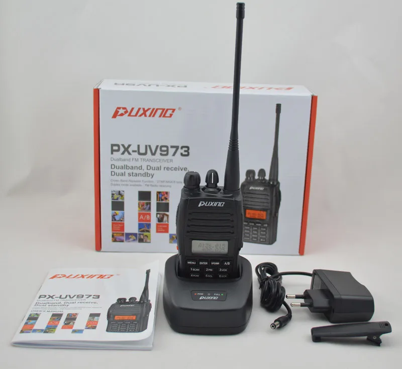 

PUXING PX-UV973 UV-9R Dual Band 400-480Mhz+136-174MHz Two Way Radio Walkie Talkie Transceiver UV973 Cross Band Repeater Radio