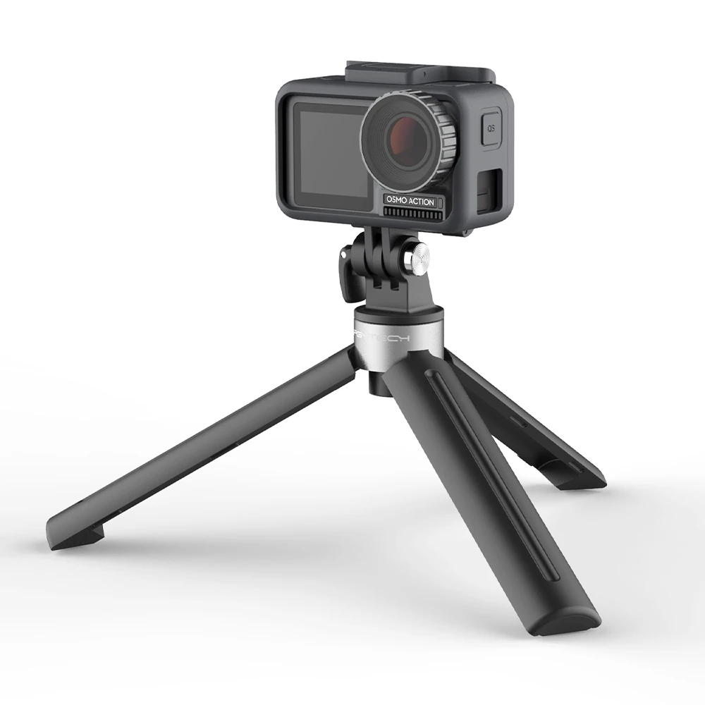 

PGYTECH Tripod Mini Handle Desktop For DJI OSMO Mobile 4 Osmo Pocket 2 GoPro Hero 9 8 Action Camera 1/4 thread port expansion