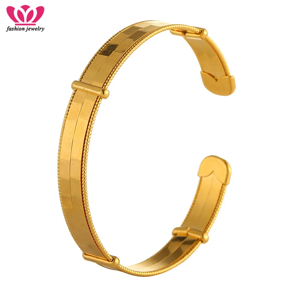 

Gold Bangle for Women Simple Smooth Stainless Steel Jewelry female Fashion Beautiful Hand Accessories Wedding Jewelry Gifts 2020