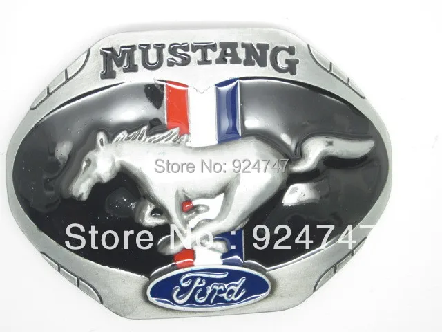 

Oval Mustang Belt Buckle