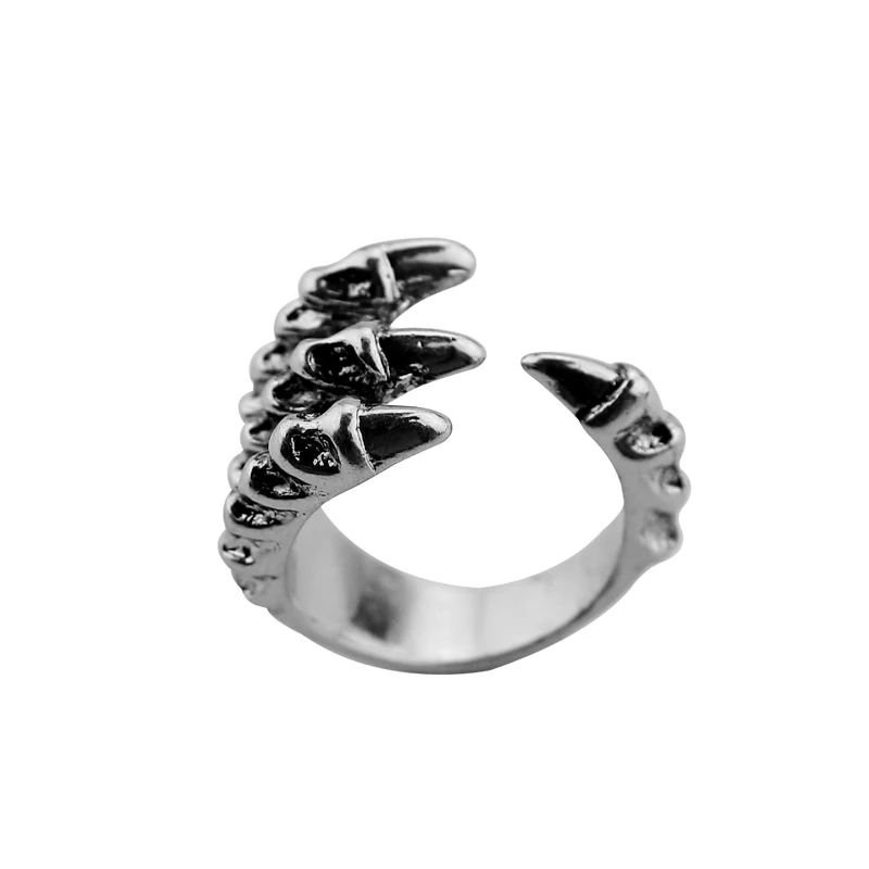 Кольцо в стиле панк рок с черепом ретро из цинкового сплава|championship rings|engagement