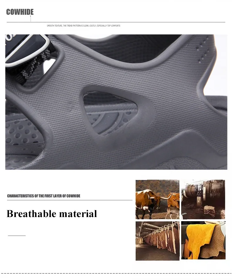 Large Size Men Sport Sandals Summer Cheap Beach Shoes Light Outdoor Non-slip Water Shoes Rivers Upstream Slippers Man Footwear