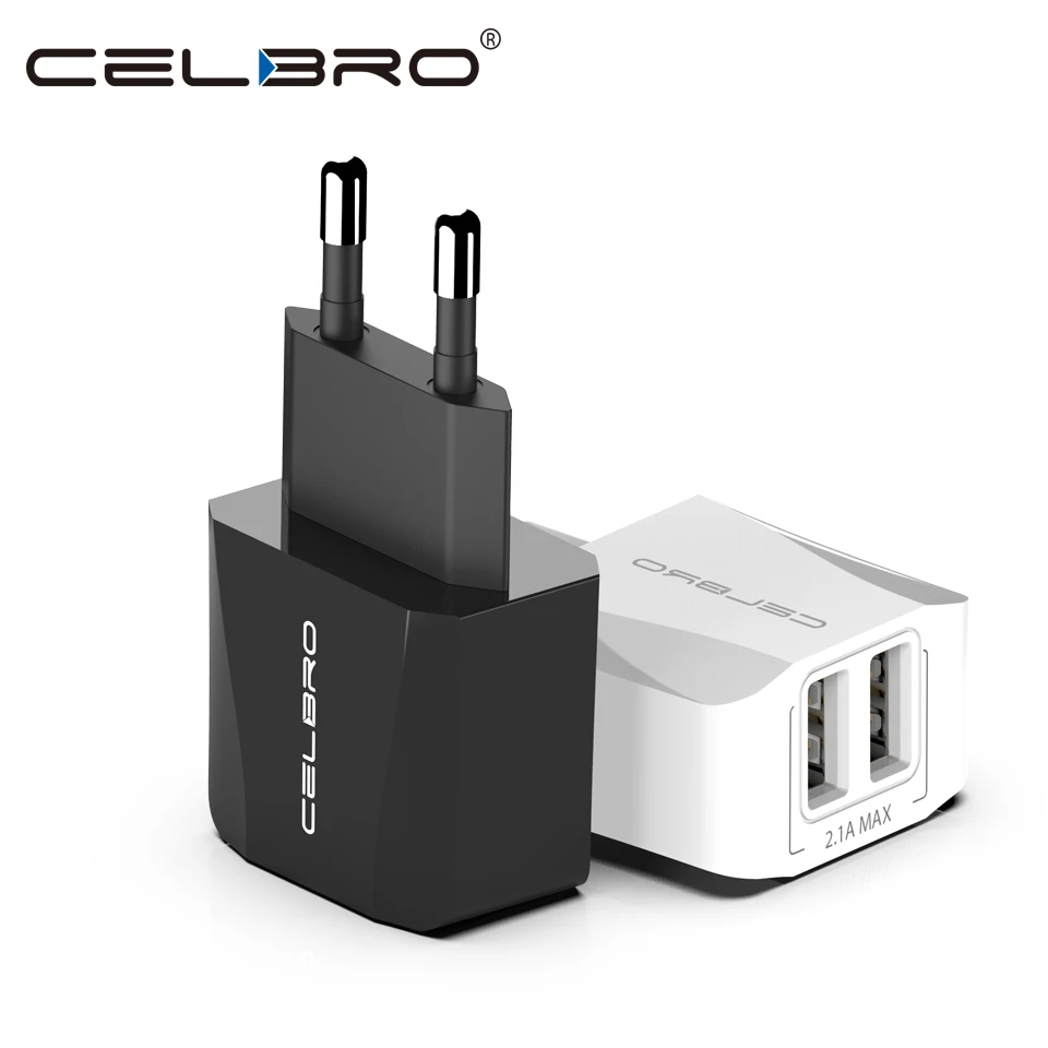 Mini Dual USB зарядное устройство 2 1 А маленькая дорожная настенная Зарядка адаптер