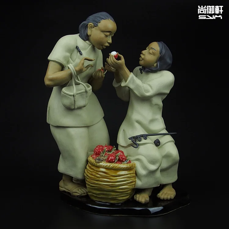 

В стиле Кул Shiwan, дизайнерский бутик с милыми персонажами, керамические украшения ручной работы, украшения для дома, декор для гостиной