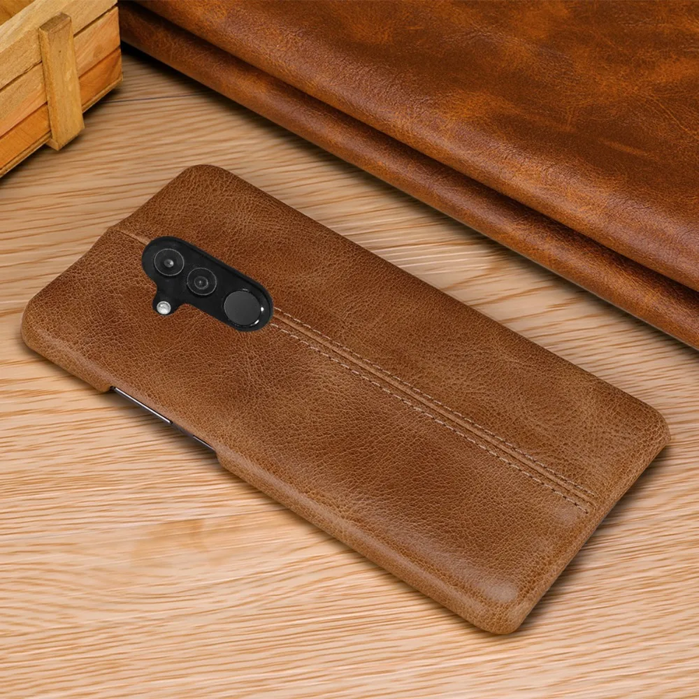 Чехол для huawei mate 20 lite Ретро стиль 100% натуральная кожа защитный чехол телефона