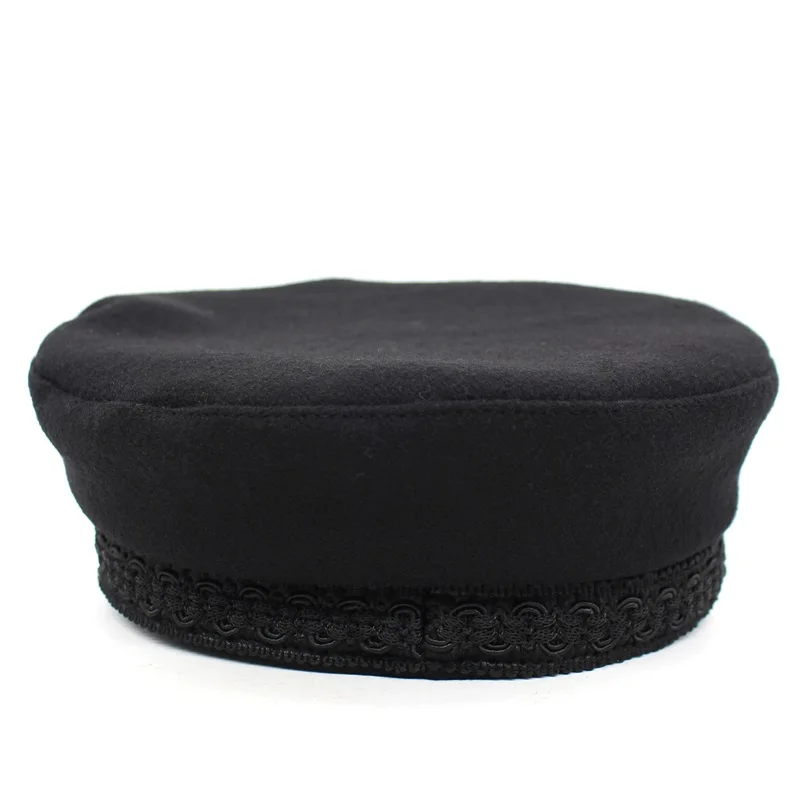 Minhui 2018 Новая модная кружевная черная шляпа женские военные шляпы Gorras женская