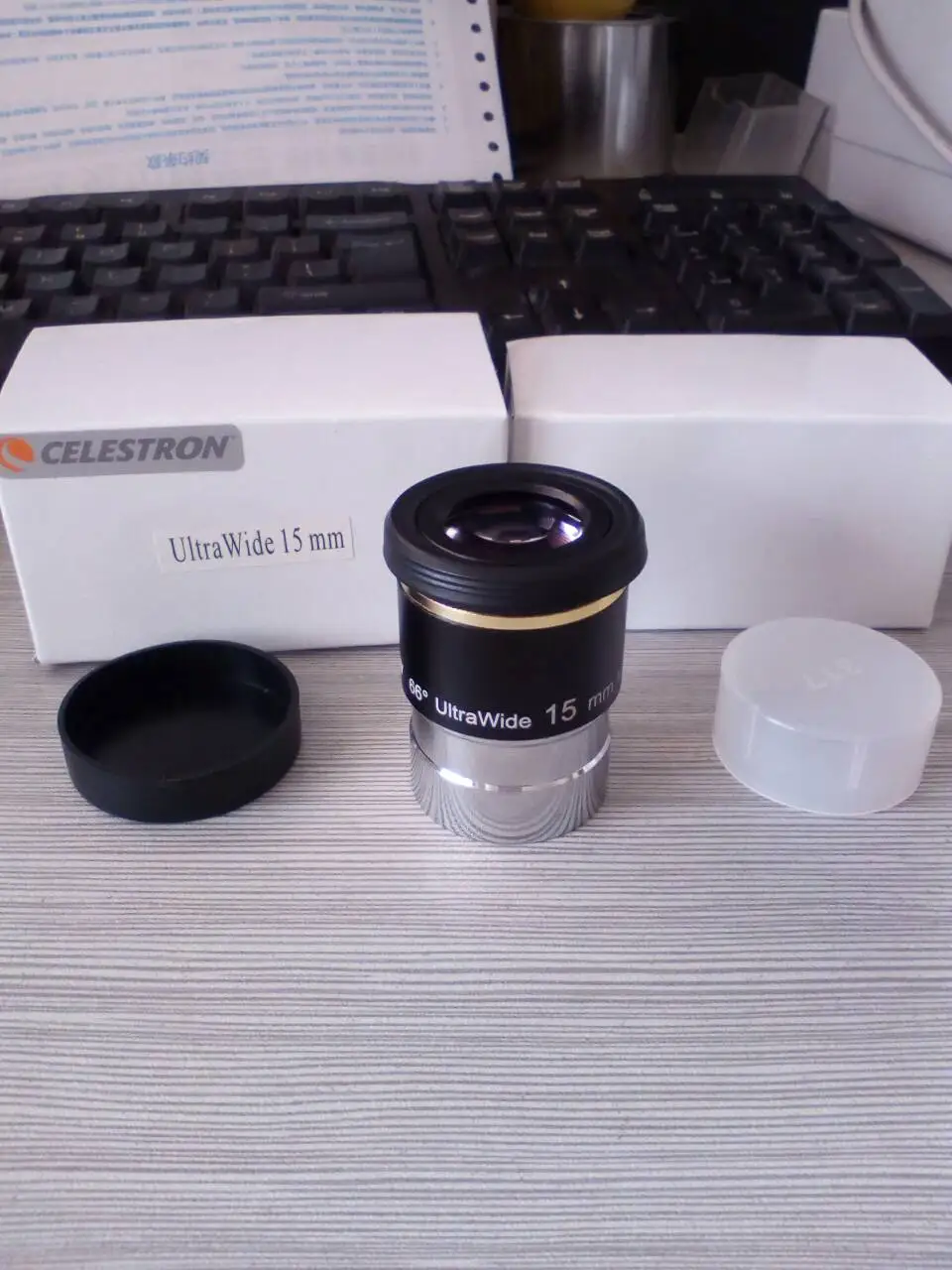 Celestron 66 градусов ультра широкий 15 мм окуляр телескопа части uw15 широкоугольный