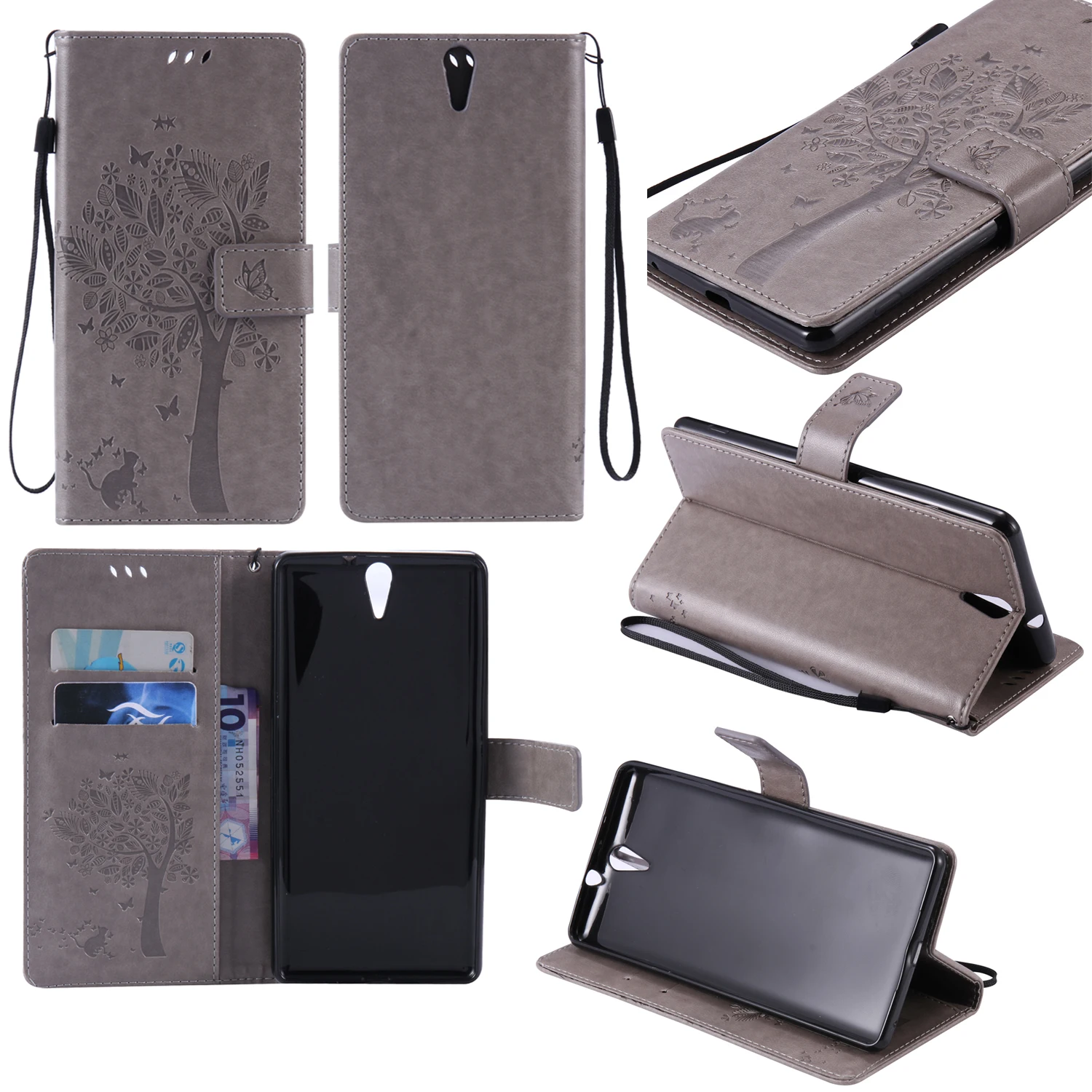 Флип чехол для sony Xperia C5 C 5 Ultra/Dual E5533 телефона кожаный Ultra E5506 E5563 E5553 чехол|case for