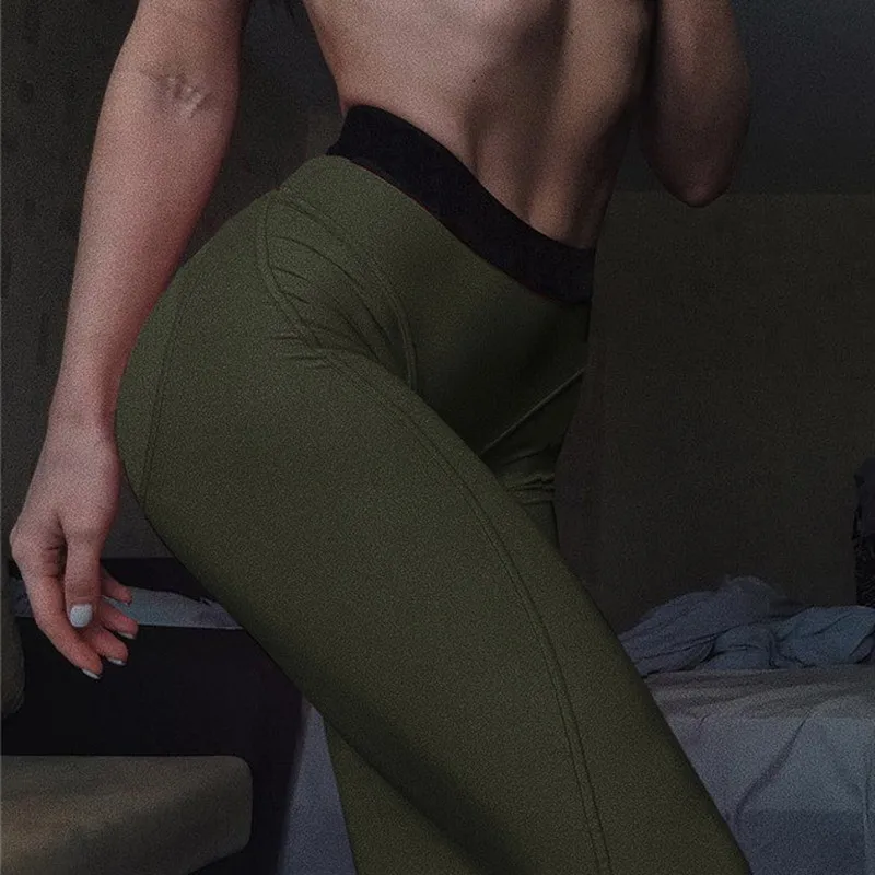 OL Спорт Леггинсы для женщин женский черный Штаны дышащий тренажерный зал Фитнес