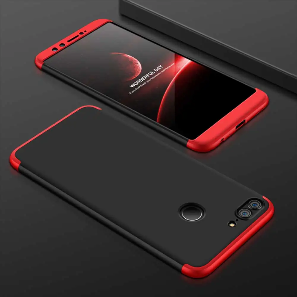 Shell Case For Huawei Honor 9 Lite Honor9 Armor Full Protection Cover Ultra Thin 3 In 1 PC Hybrid Phone Cases For Honor On - Чехол Shell для Huawei Honor 9 Lite Honor9 Armor Full Protection Cover Ultra Thin 3 в 1 гибридный чехол для телефона PC для Honor.