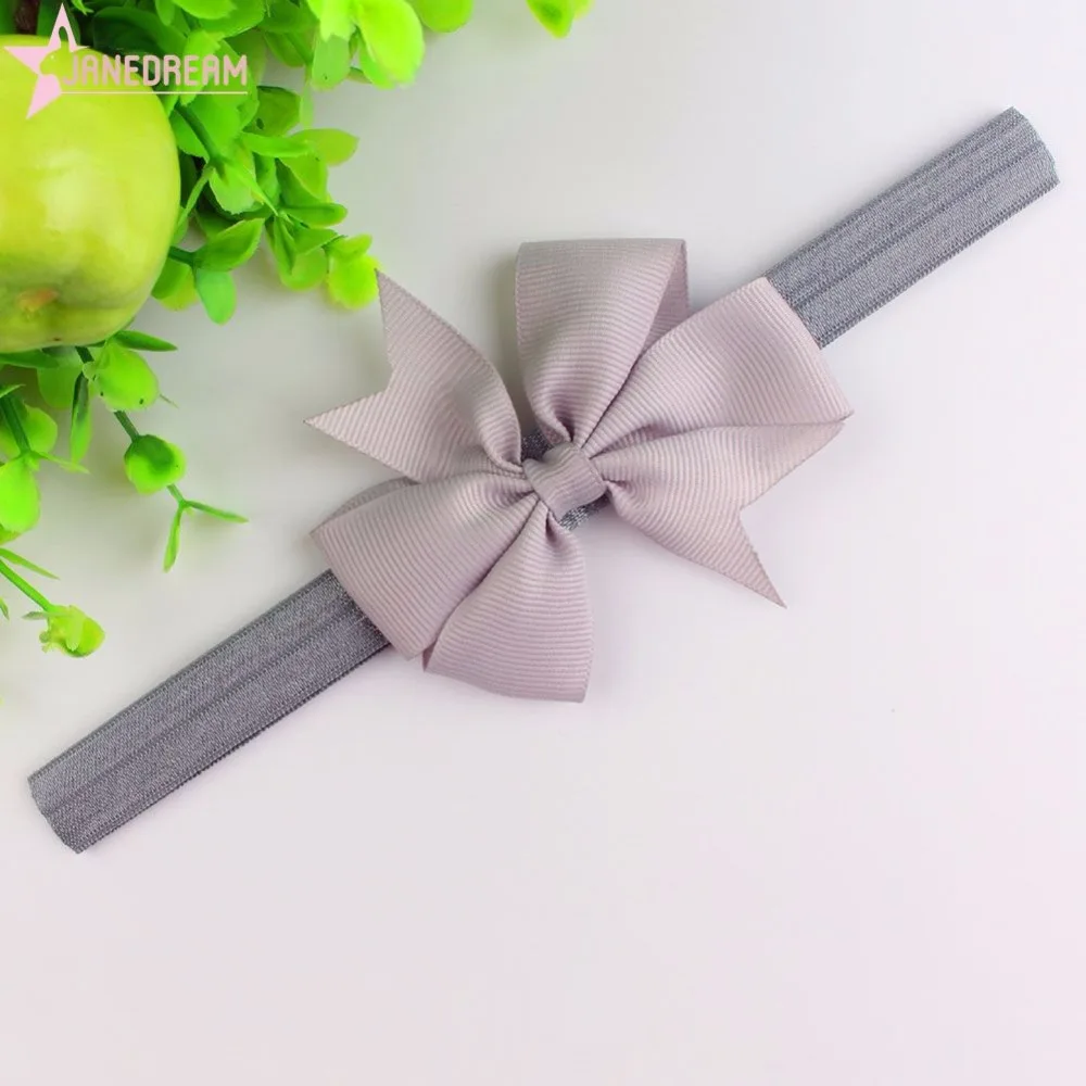 Зима Осень Бархат бантик связывающий волосы Hairbands Дети повязка на голову хороший