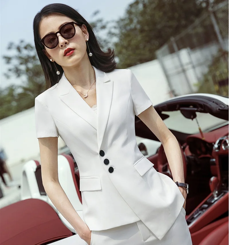 Женская Офисная форма дизайнерские деловые куртки пальто и блейзеры Рабочая