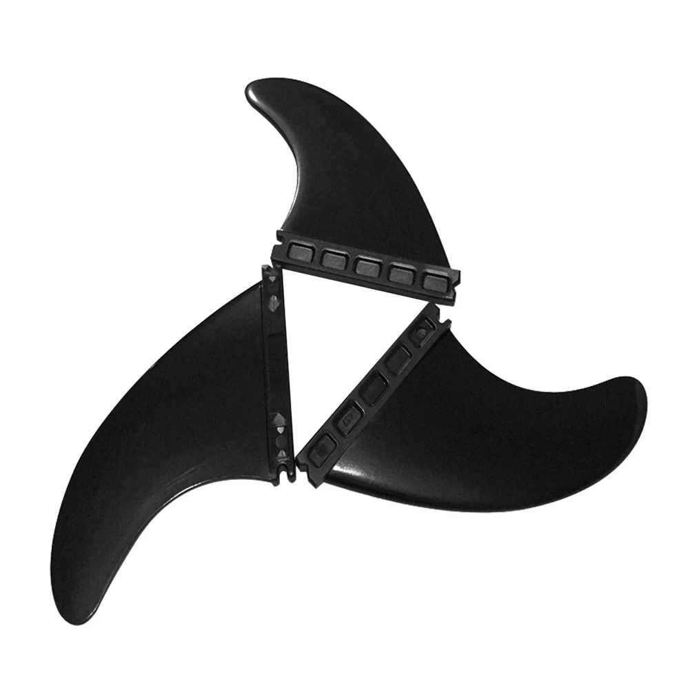 

NEW 3Pcs PVC Paddle-board Surfboard Fins Water Sports Replacement for G5 FUTURE