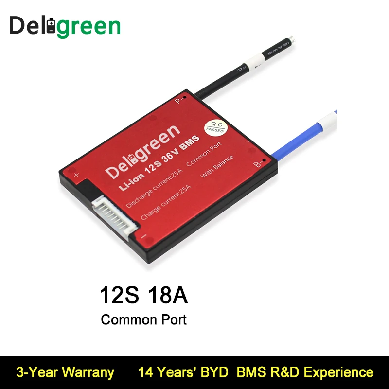 12 S 18A PCM/PCB/BMS 36 В 18650 Литий 3 2 LiFePO4 батарея пакет для электрический велосипед и