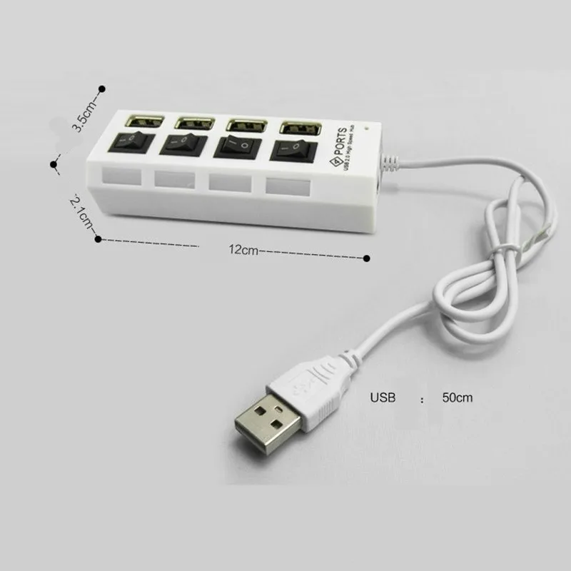 10 шт./лот 4 порта USB для USB-удлинителя линейный концентратор yituo четыре iphone
