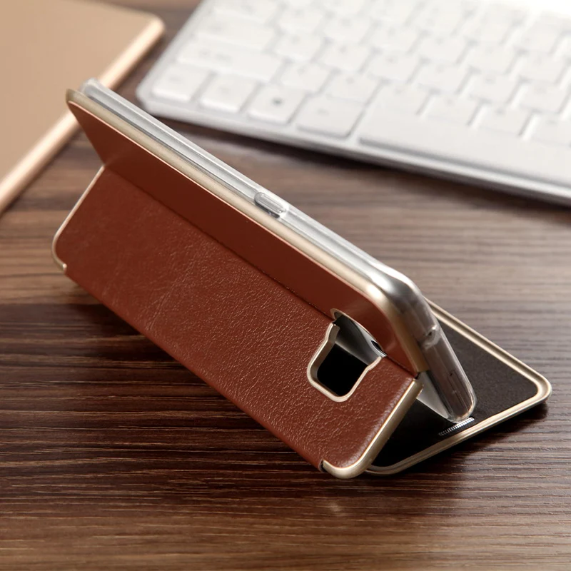 Кожаный чехол книжка для Samsung Galaxy S9 S8 plus S7 S7edge Note 8|case cover|for samsung galaxyleather wallet case |