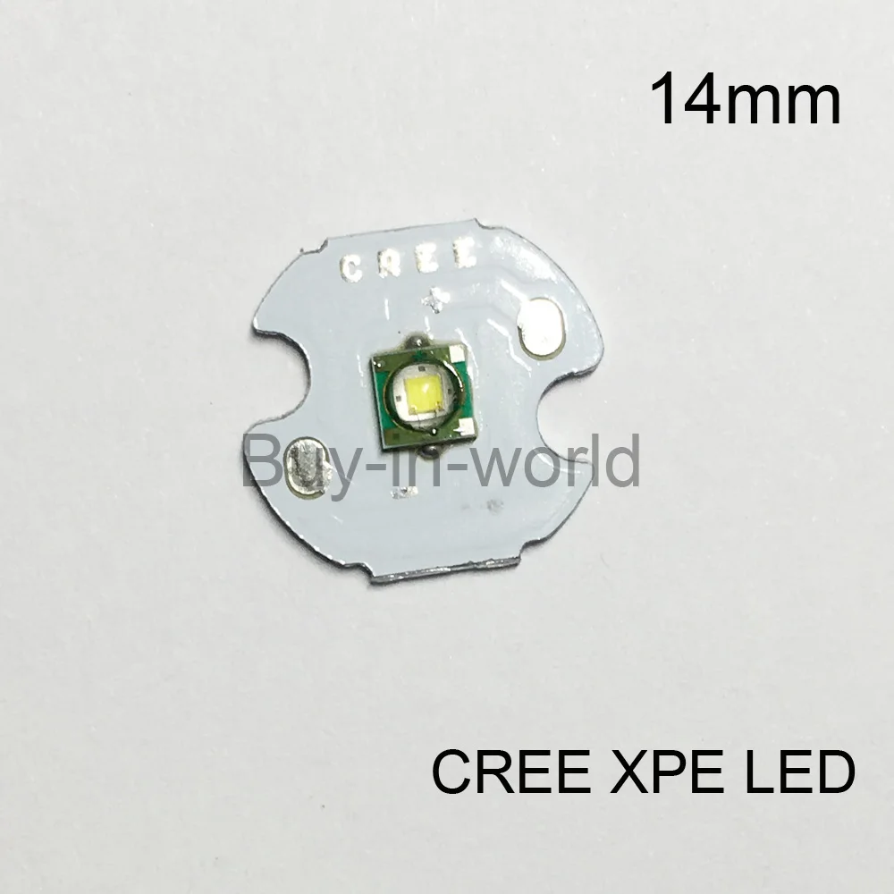 10 шт. Cree XP-E R3 1-3 Вт светодиодный излучатель диод теплый белый 3000 К естественный 6000