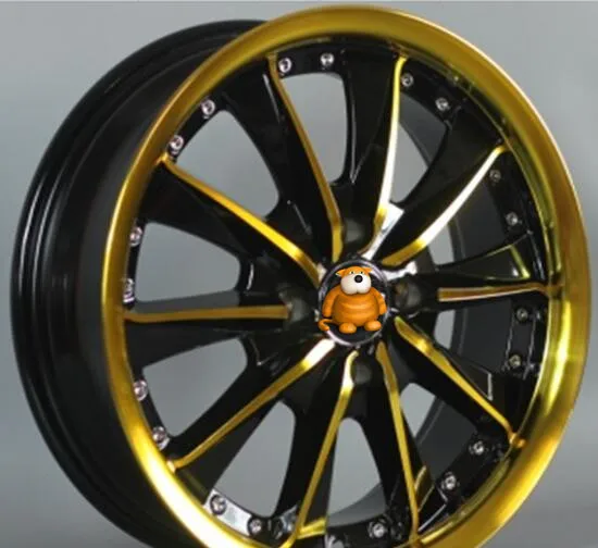 Красивые глубокие губы 15x100 4x автомобильные колесные диски из алюминиевого