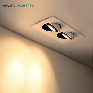 Вращающийся на 360 градусов Точечный светильник ings, Встраиваемый светодиодный потолочный Светильник направленного света светильник 24 Вт 20 Вт 14 Вт 10 Вт, светодиодный светильник для кухни, спальни, внутреннего освещения