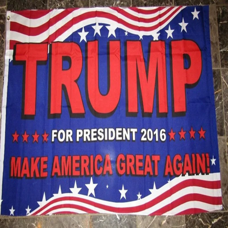 New Flag Trump 2020 Banner Donald Shows Standpoint for US President to Maintain America's Great Support |