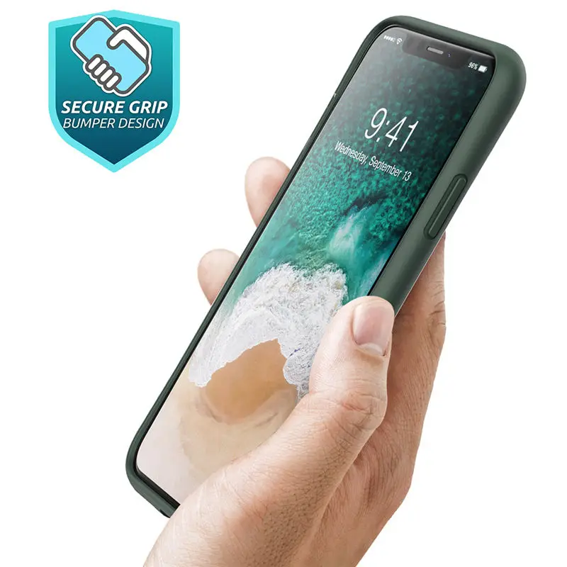 Чехол для iPhone X Xs 5 8-дюймовый i-Blason Halo Series с защитой от ударов и царапин прозрачный