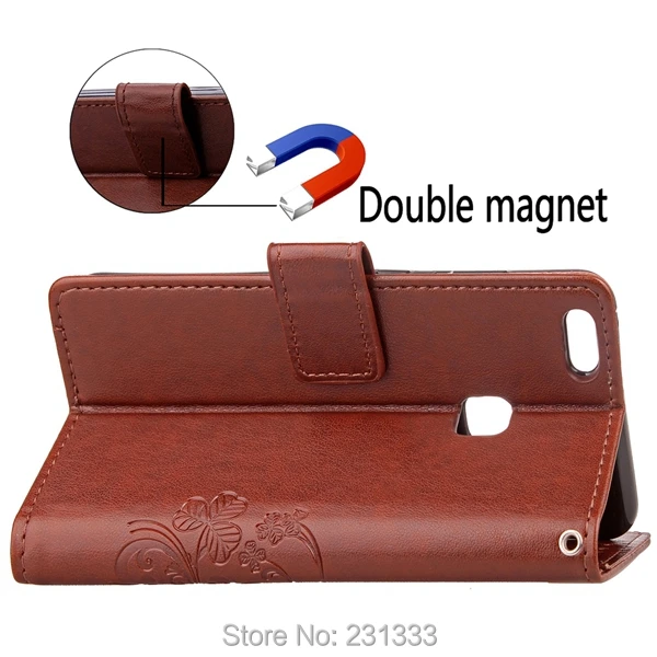 For Samsung Galaxy J1 MINI Prime J210 Huawei P10 LITE Lucky Clover Wallet Leather Pouch Case Strap TPU Stand ID Card Cover 1pcs | Мобильные