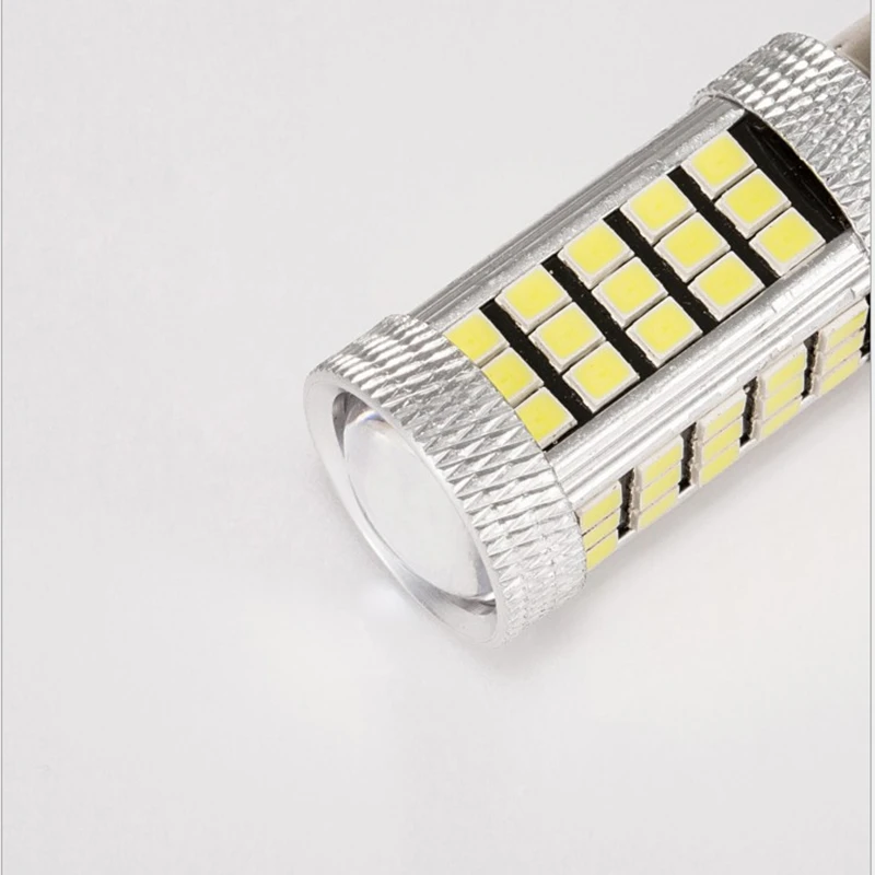 2 шт. Высокая мощность супер яркий 1156 P21W BA15S BAU15S 66 SMD 2835 светодиодный стробоскоп